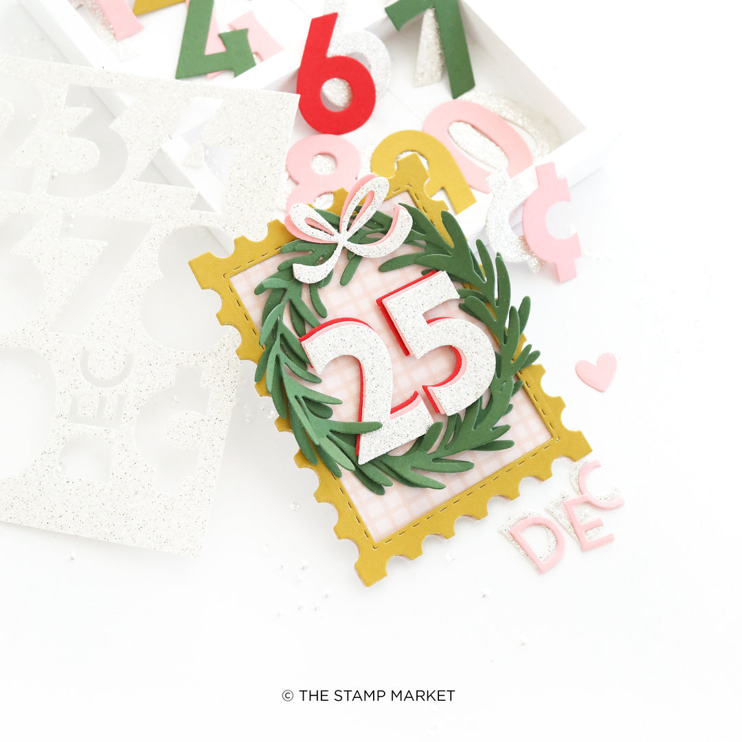 MINI COUNTDOWN WREATH DIE
