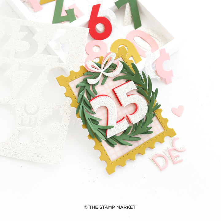 MINI COUNTDOWN WREATH DIE