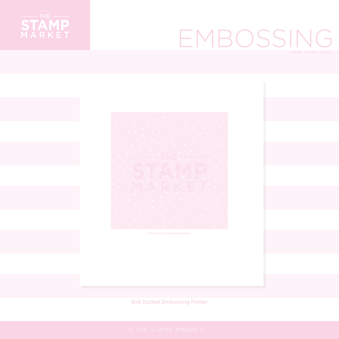 DOTTED EMBOSSING FOLDER