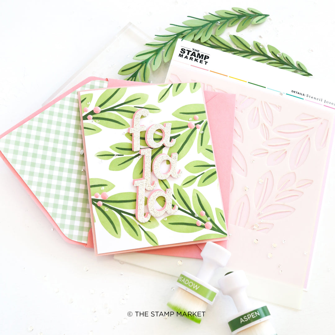 HOLIDAY GINGHAM 6X8 PAPERS