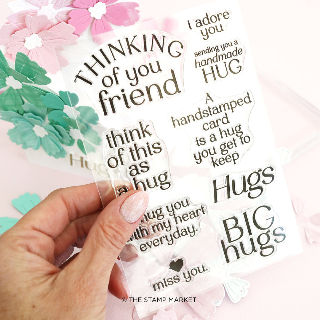 HUGGING YOU STAMP SET – The Stamp Market
