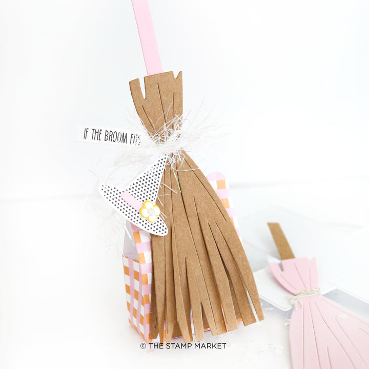 JUMBO WITCHES BROOM DIE