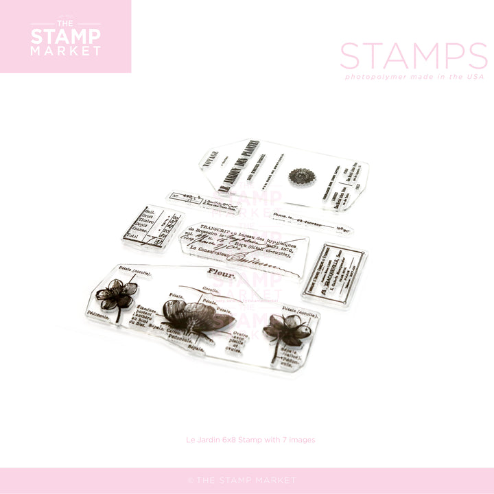 LE JARDIN STAMP