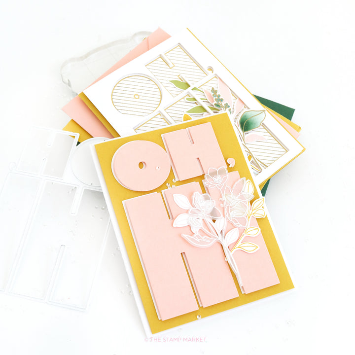 DREAM, GROW, BLOOM STAMP