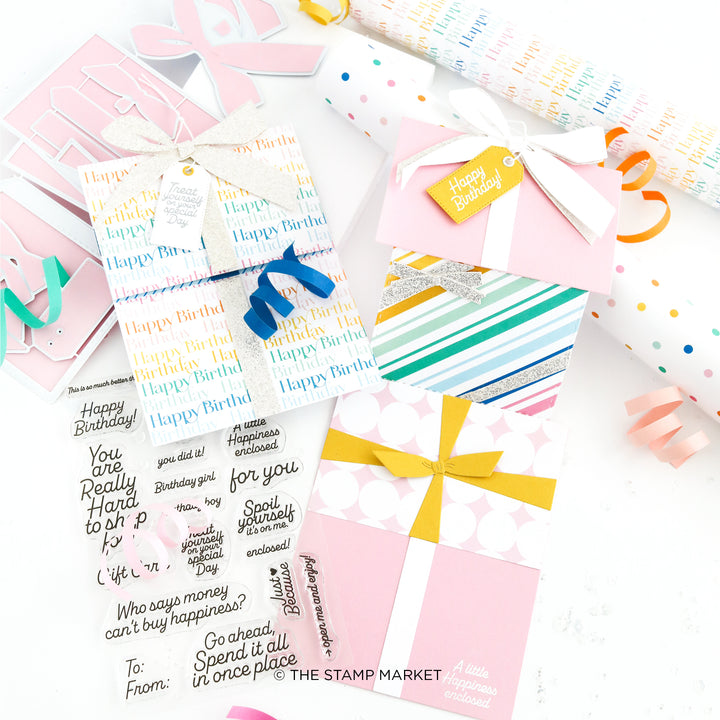 FOLDING PRESENTS DIE