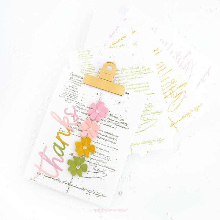 TIMELESS TEXT STAMP
