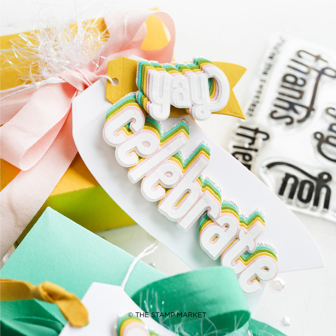 WAVY BANNER GREETINGS – The Stamp Market