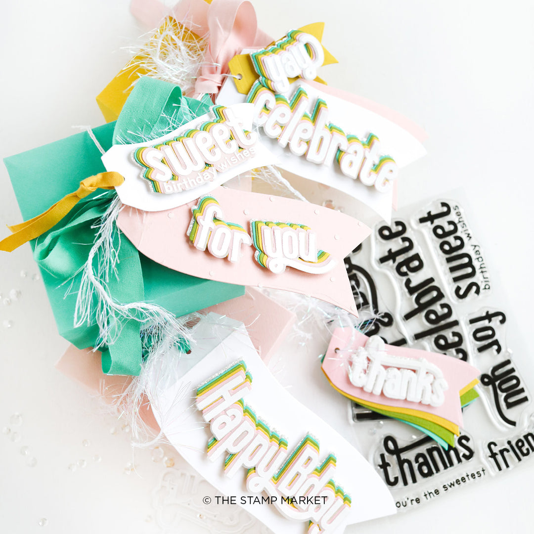 WAVY BANNER GREETINGS – The Stamp Market
