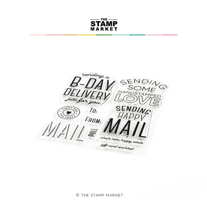 Mailbox Messages Stamp Set