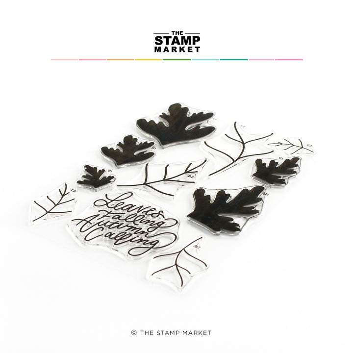 FALLING LEAVES STAMP & DIE BUNDLE