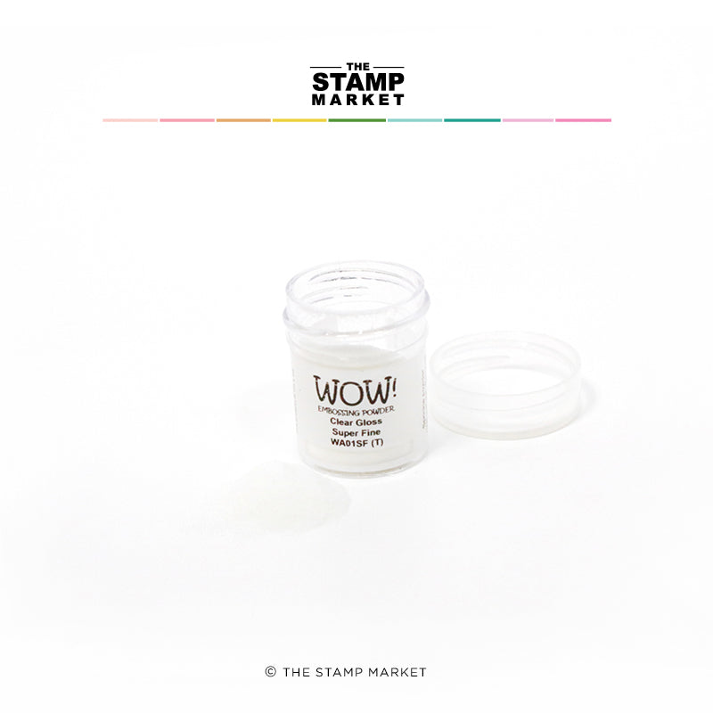 Clear Gloss Super Fine Embossing Powder – The Stamp Market