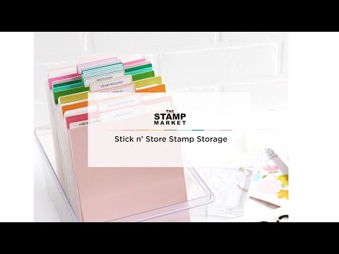 Stick N Store Stamp Storage XL