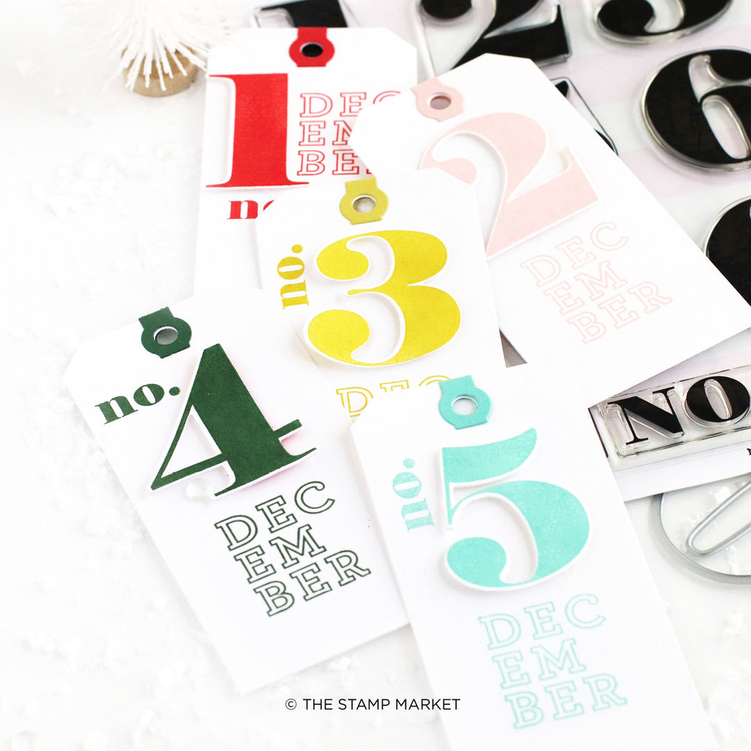 Numbers Galore Stamp