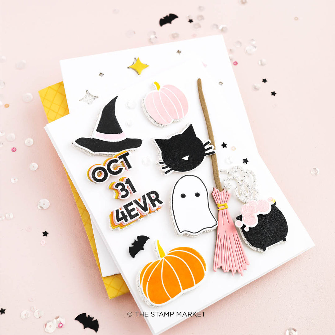 WITCH PLEEEASE STAMP SET