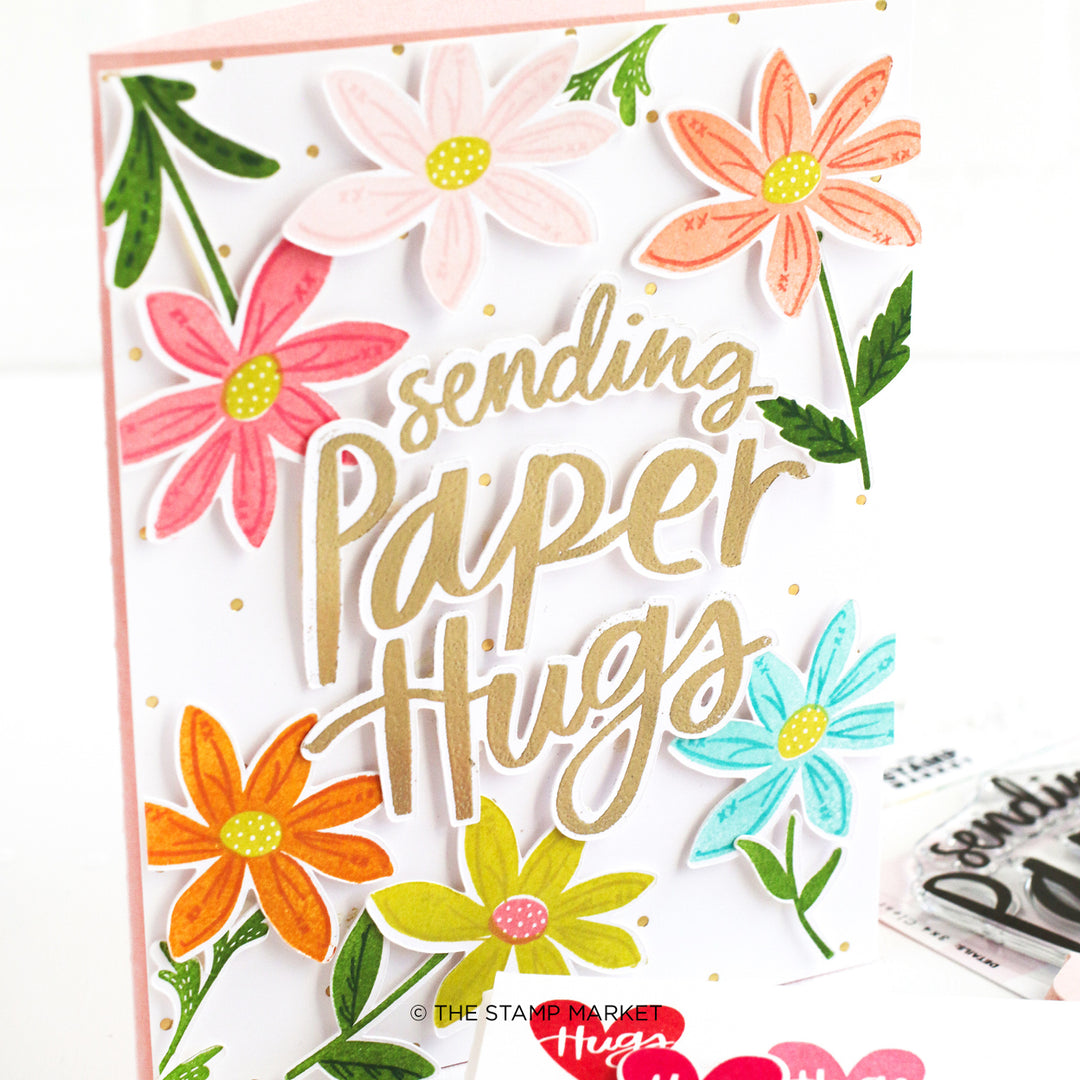 Sending  Paper Hugs Stamp