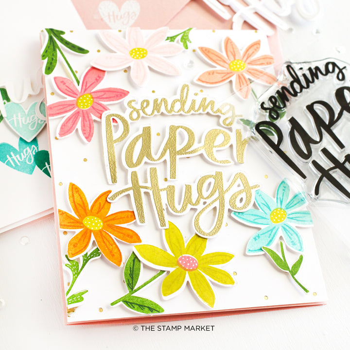 Sending  Paper Hugs Stamp