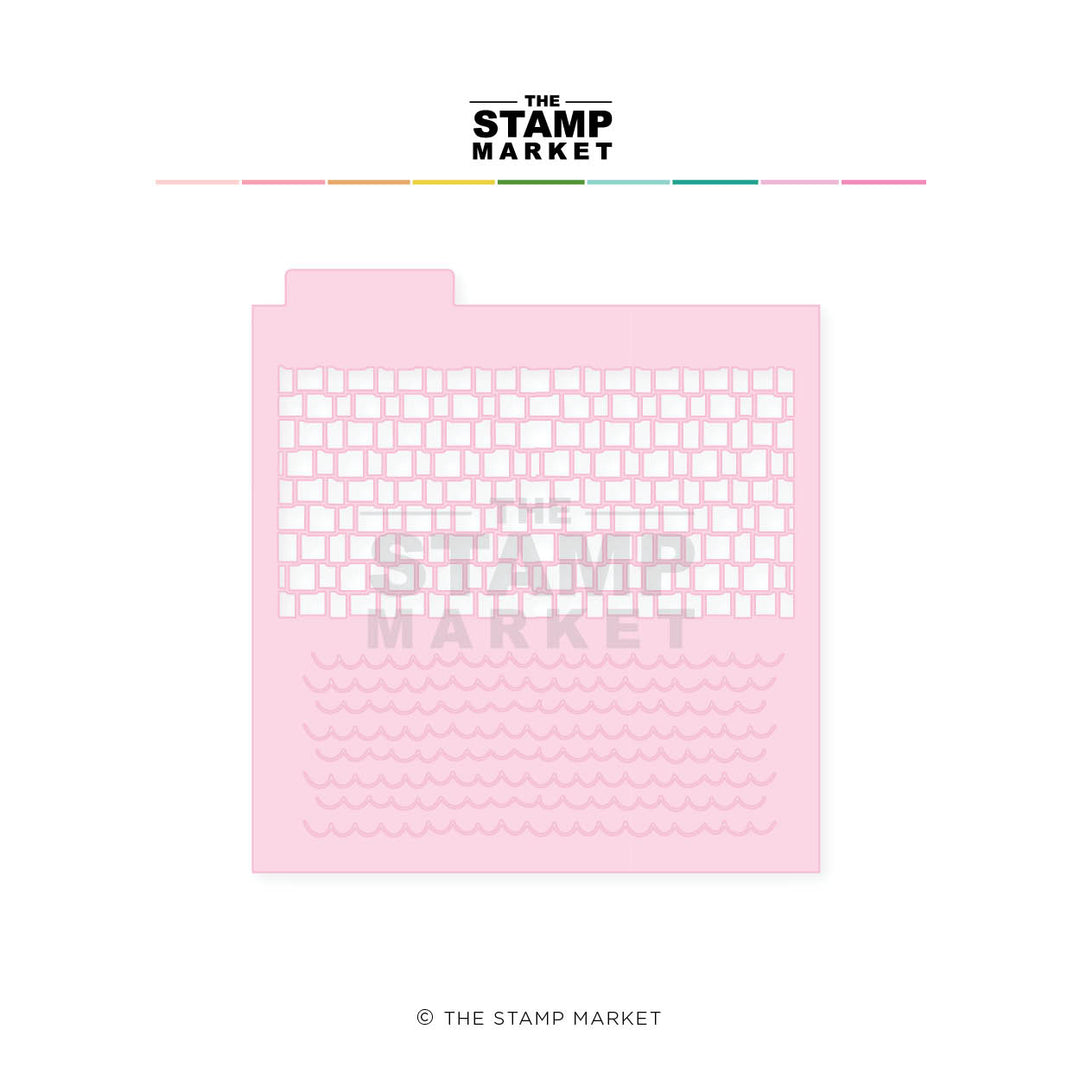 HOUSE SHINGLES STENCIL – The Stamp Market house-shingles-stencil-the-stamp-market